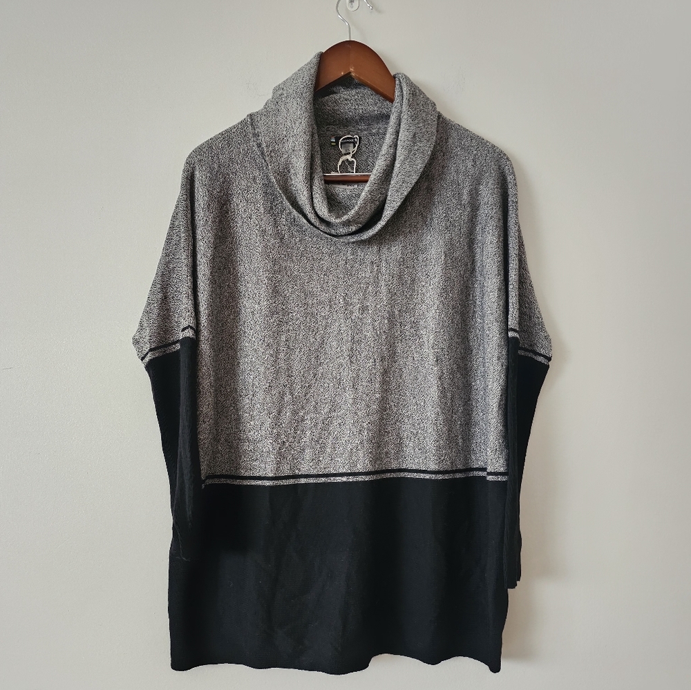 Smartwool Edgewood poncho sweater NWT